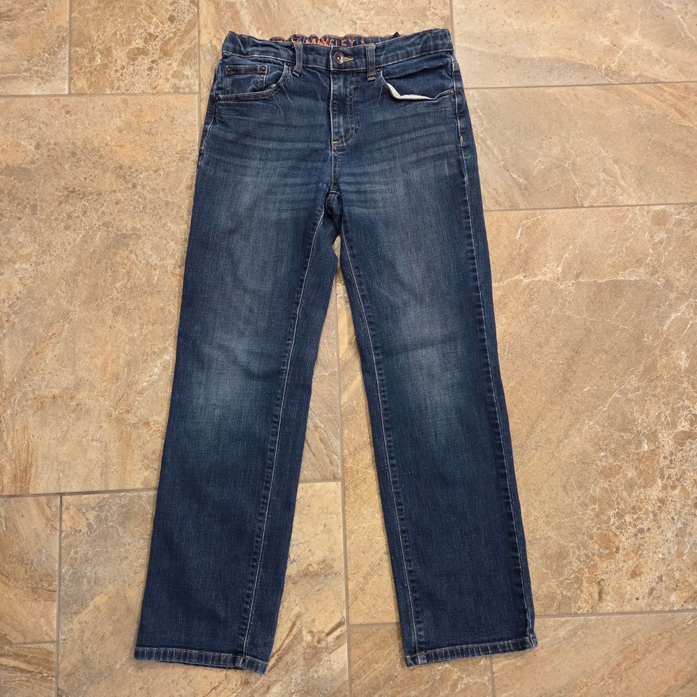 Urban Pipeline Kids Jeans Boys Size 16 MaxFlex Straight Dark Wash‎ Denim Pants
